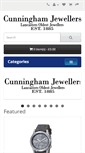 Mobile Screenshot of cunningham-jewellers.co.uk